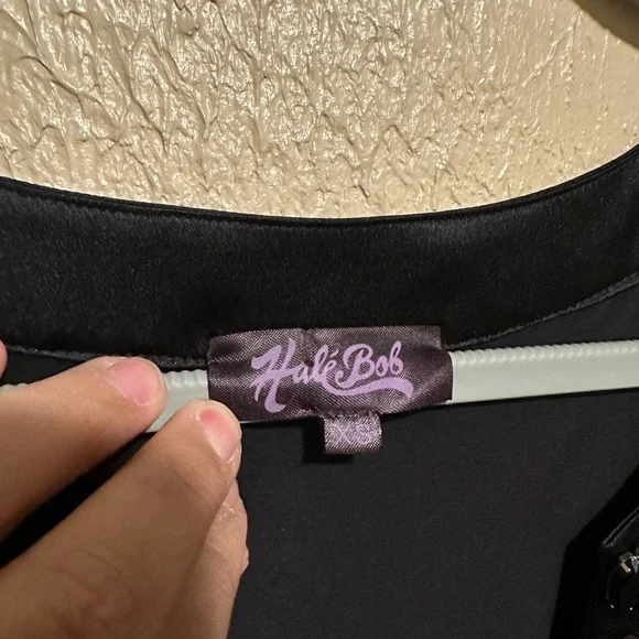 Hale Bob Embroidered Lace Dress Flare Sleeves Size‎ XS - Picture 6 of 8